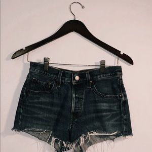 Levi's denim shorts